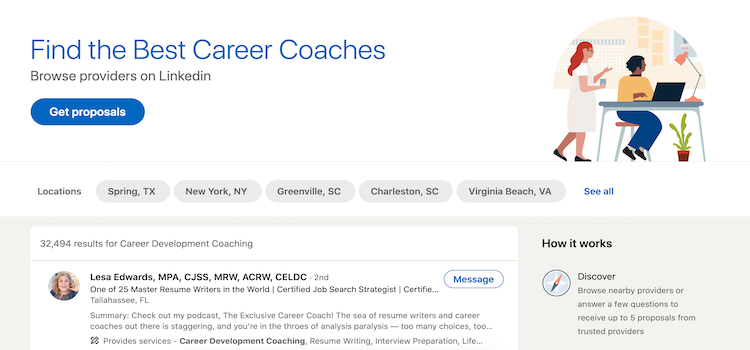 LinkedIn ProFinder - Best Career Coach