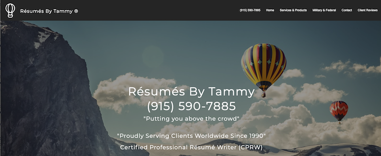 Resumes By Tammy - Best El Paso Resume Service