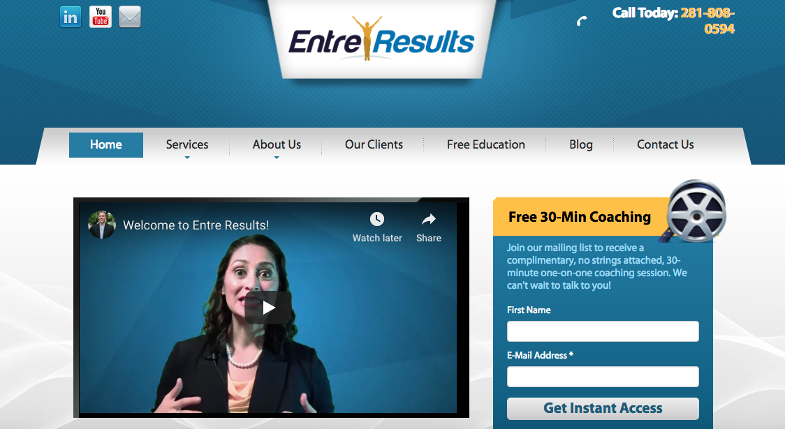 Entre Results - Best Houston Career Coach