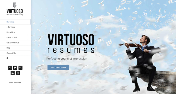 Virtuoso Resumes - Best Phoenix Resume Service