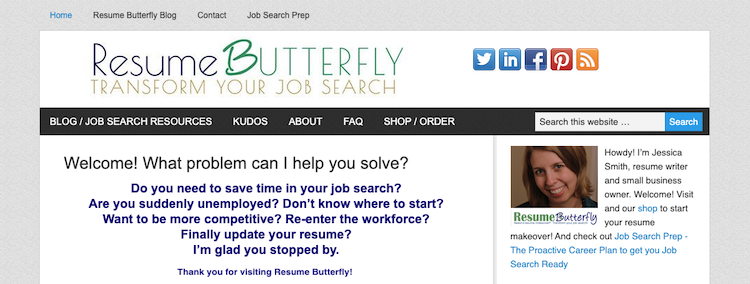 Resume Butterfly - Best Fort Worth Resume Service