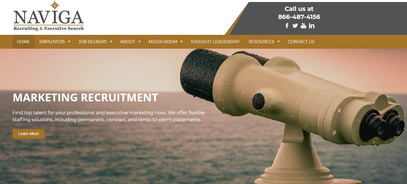Naviga Recruiting & Executive Search - Best Tampa Staffing Services