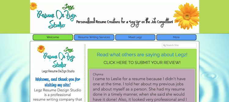 Legs Resume Dezign Studio - Best Virginia Beach Resume Services