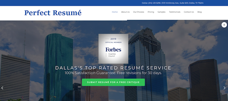 best resume services dallas