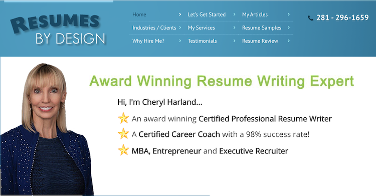 Resumes By Design - Best Houston Resume Service