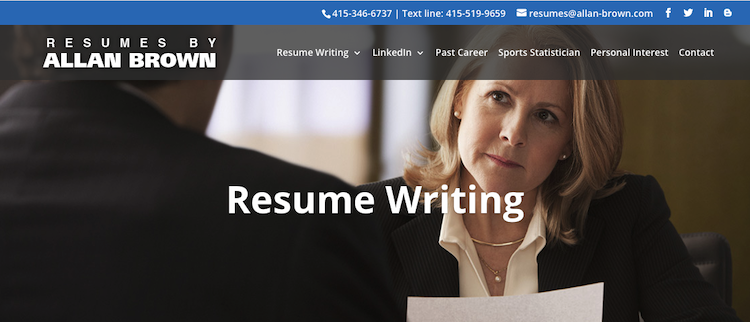 Resumes By Allan Brown - Best San Francisco Resume Service