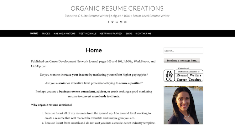 Organic Resume Creations - Best Miami Resume Service