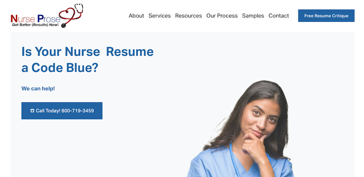 Nurse Prose - Best Nursing Resume Service