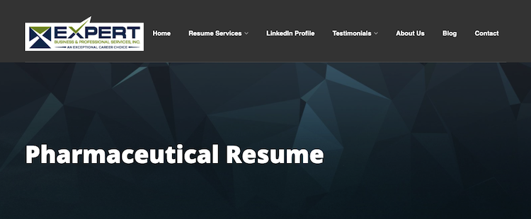 Expert Business & Professional Services - Best Pharmacist Resume Service