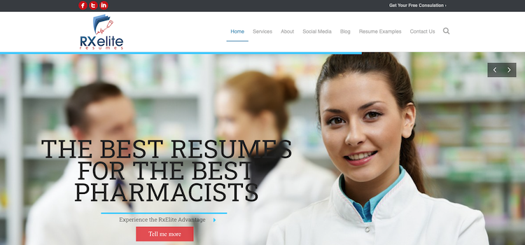 RxElite Resumes - Best Pharmacist Resume Services