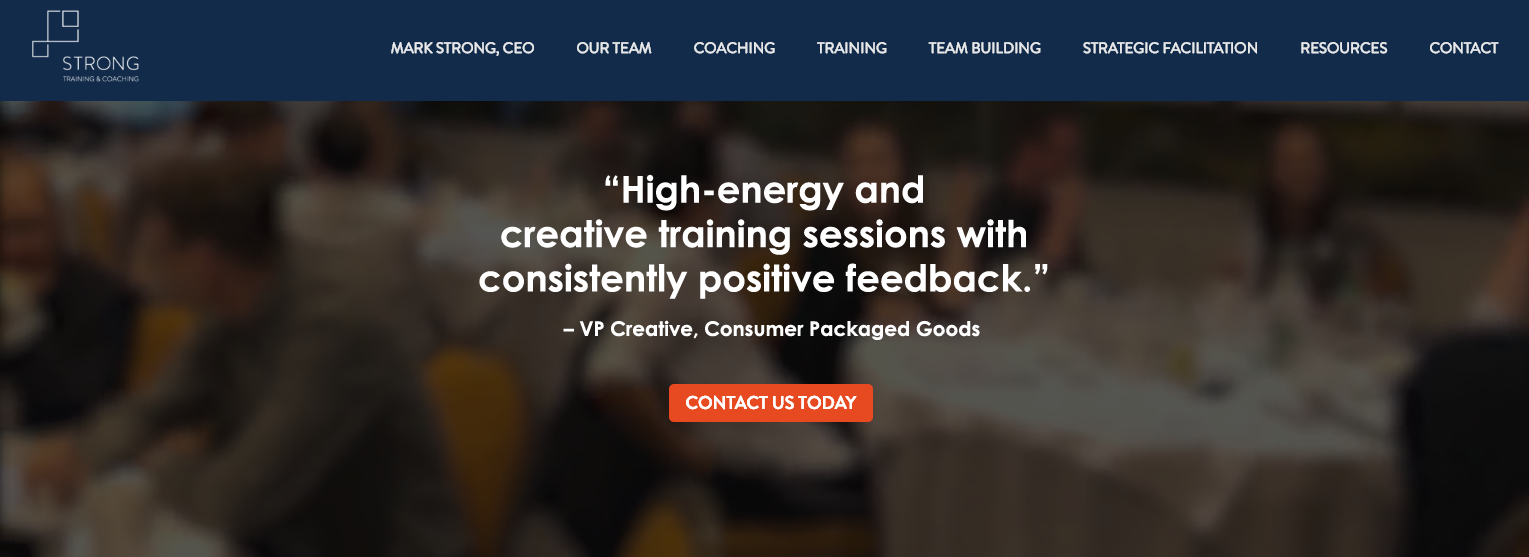 Mark Strong Coaching & Training - Best NYC Career Coach