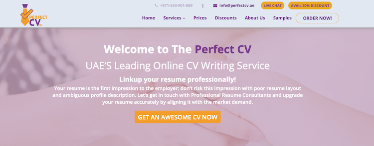 Perfect CV - Best Dubai Resume Service