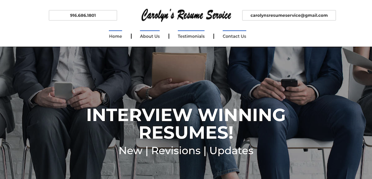 Carolyn's Resume Services - Best Sacramento Resume Service
