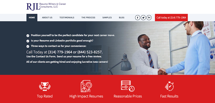 RJL Resume Writers & Career Consultants - Best St. Louis Resume Services