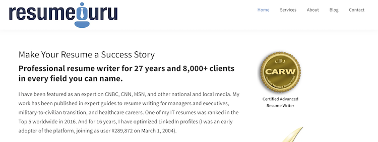 Resume Guru - Biotech Resume Service