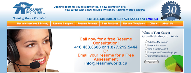 Resume World Inc. - Best Canada Resume Services