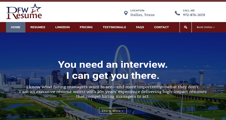 DFW Resume - Best Fort Worth Resume Service