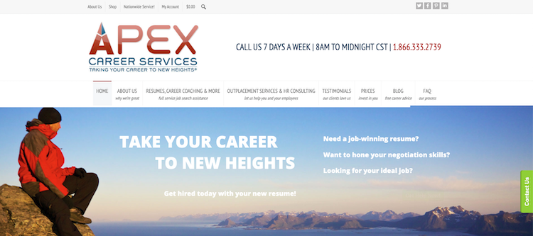 APEX Career Services - Best Kansas City Resume Service