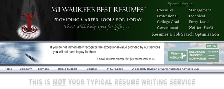 Milwaukee's Best Resumes - Best Milwaukee Resume Services
