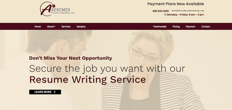A+ Resumes & Career Coaching - Best Phoenix Resume Service