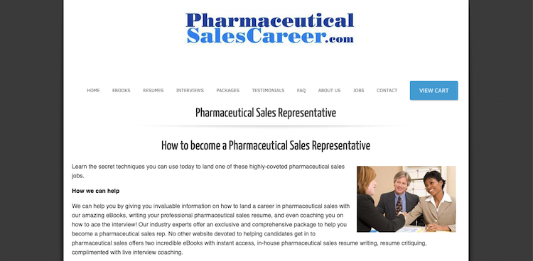 Pharmaceutical Sales Career - Best Medical/Pharma Resume Service