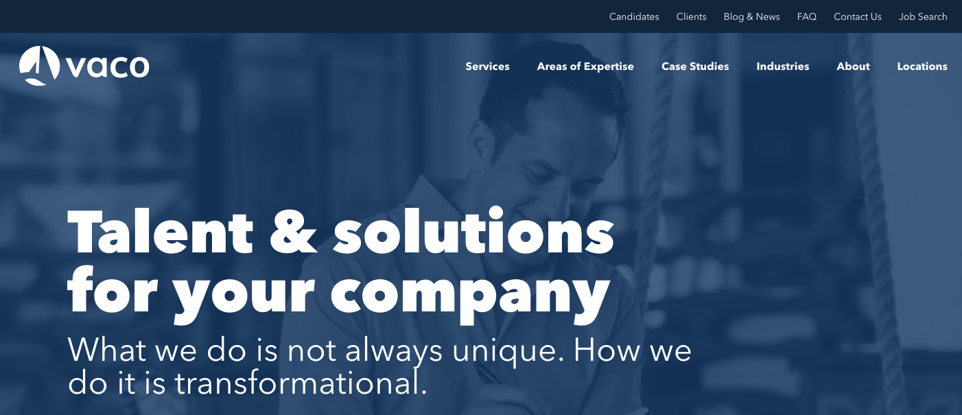 Vaco - Best Indianapolis Staffing Agency