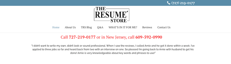 The Resume Store - Best Tampa Resume Services
