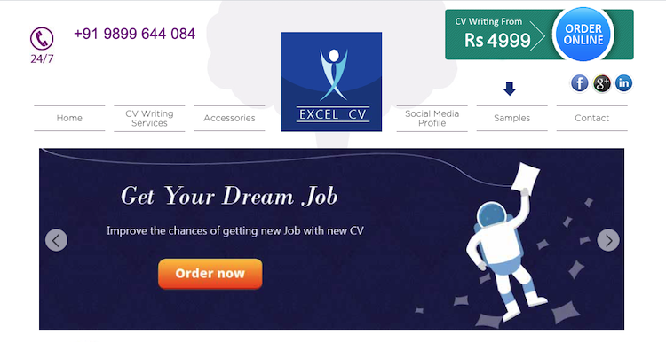 Excel CV - Best India Resume Service