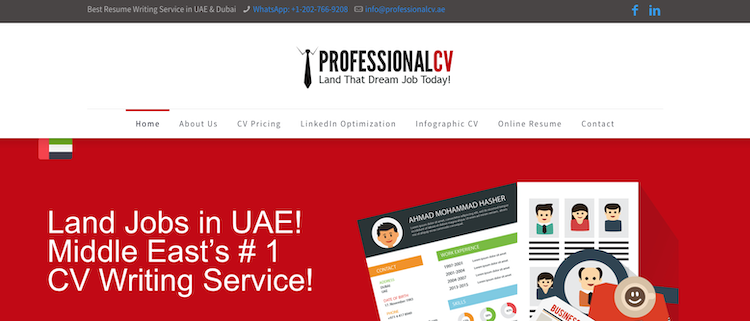 ProfessionalCV - Best Dubai Resume Service