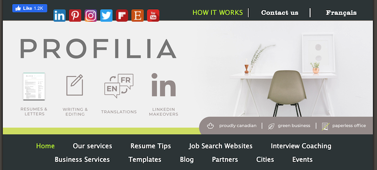 Profilia CV - Best Montreal Resume Service