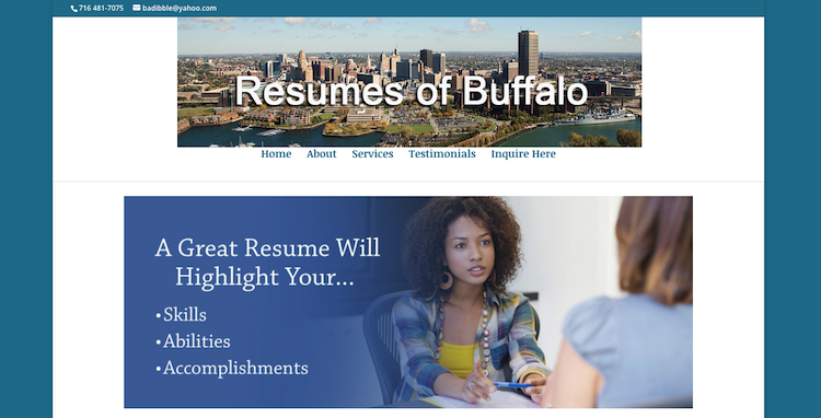 Resumes of Buffalo - Best Buffalo Resume Service