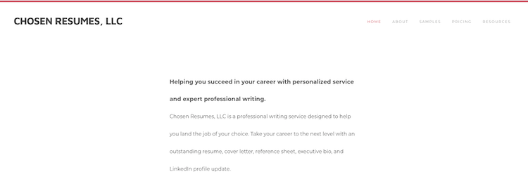 Chosen Resumes - Best Detroit Resume Service