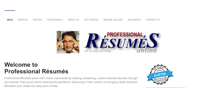 Professional Resumes - Best Austin Resume Writers
