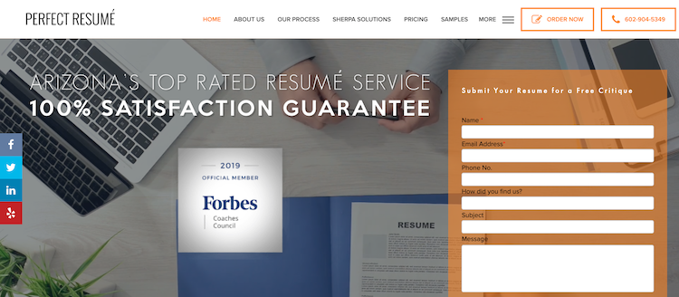 Perfect Resume - Best CMO Resume Service