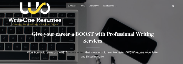 WriteOne Resumes - Best Marketing Resume Service