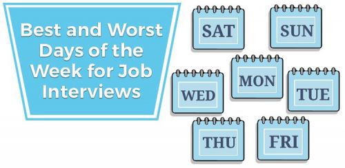 Best and Worst Days of the Week for Job Interviews
