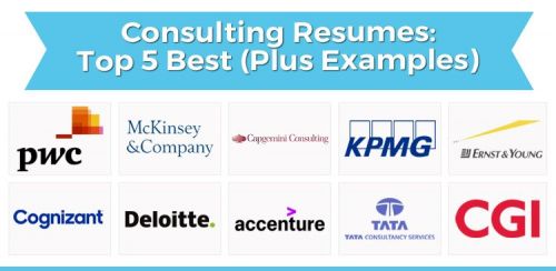 Consulting Resumes: Top 5 Best (Plus Examples)